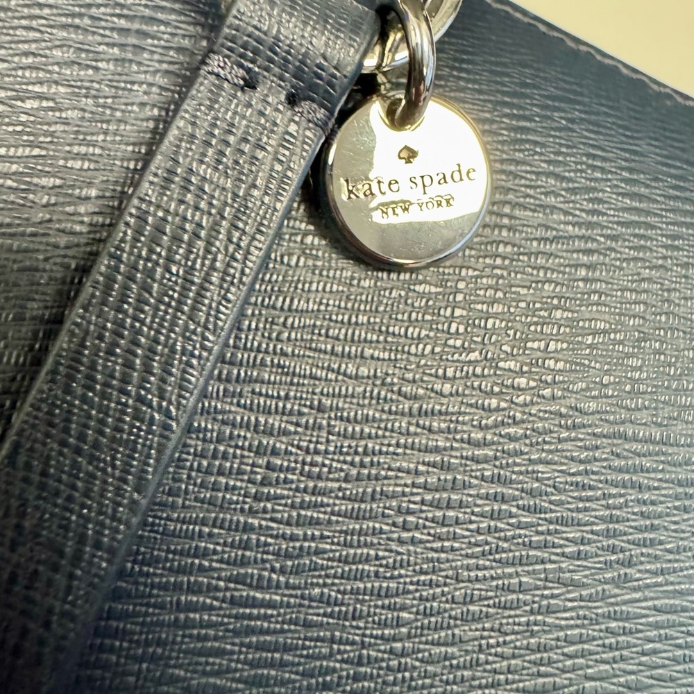 NWT Kate Spade Ginnie Medium Crossbody Bag. Navy Blue - Picture 6 of 7